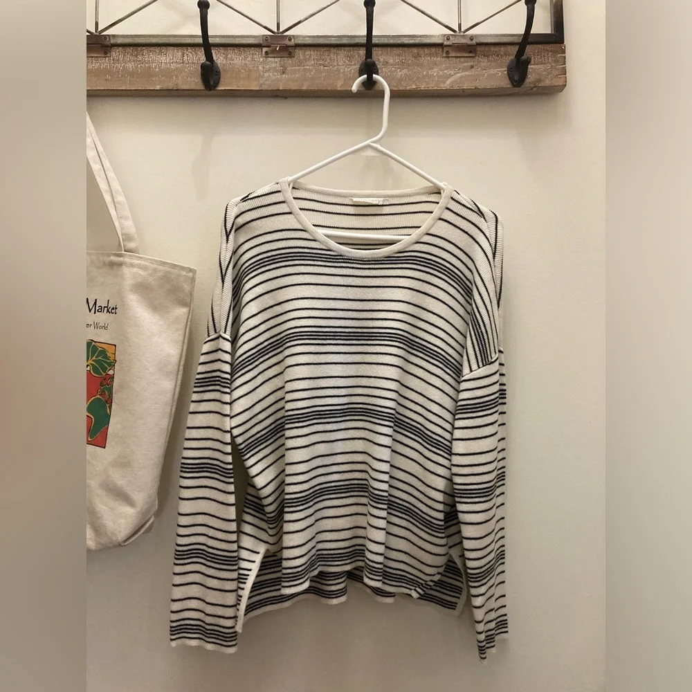 Eileen Fisher 100% Organic Cotton Sweater - Picture 5 of 12